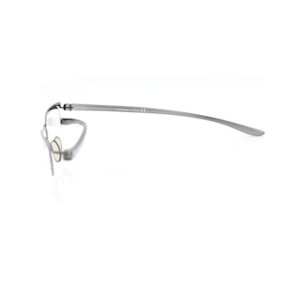 NWT EyeKepper Half Rim Reading Glasses Black Unisex 3.5 115233 - Picture 2 of 3